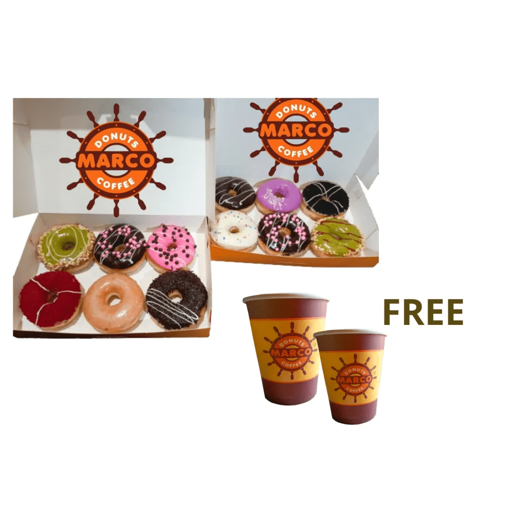 Dont Kids 3 Pcs , Donat Topping Premium Kids Seperempat Lusin